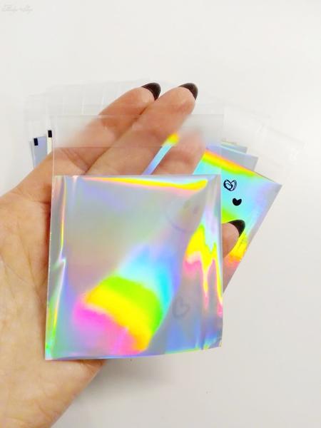 10 kleine Geschenktütchen Lächeln